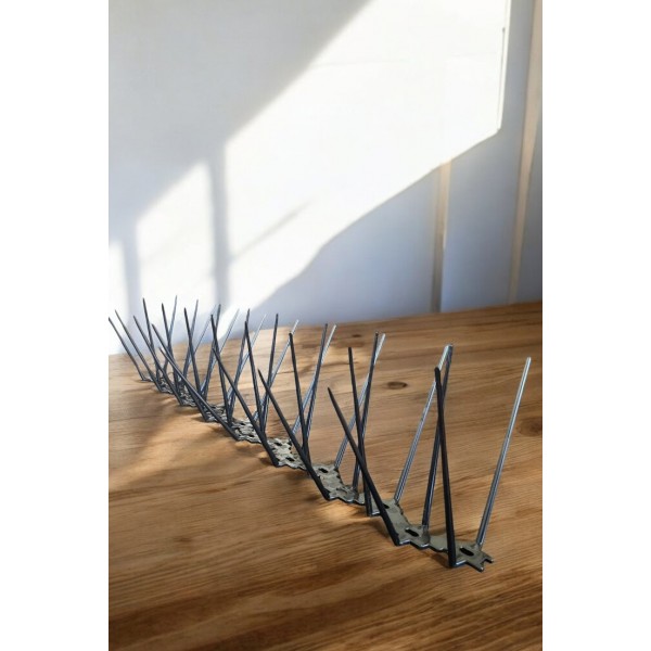 Plastik Kuşkonmaz Siyah 50cm - 4lü